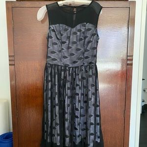 Grace Karin polka dot cocktail dress